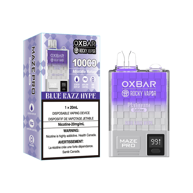 Rocky Vapor Oxbar Maze Pro 10K Platinum Edition