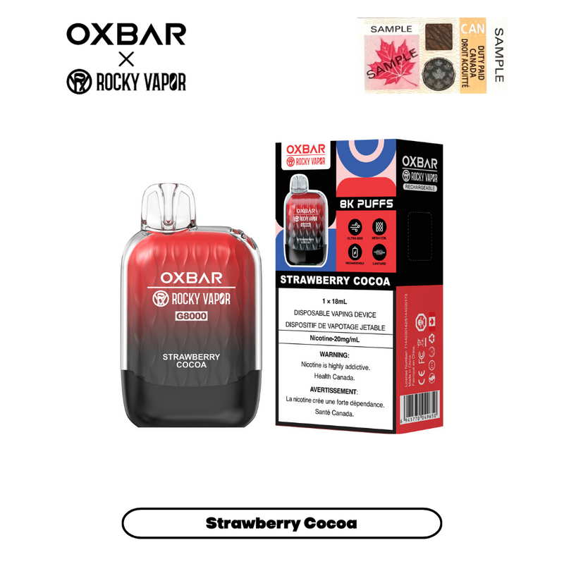 Rocky Vapor Oxbar G8000 Valentines Edition