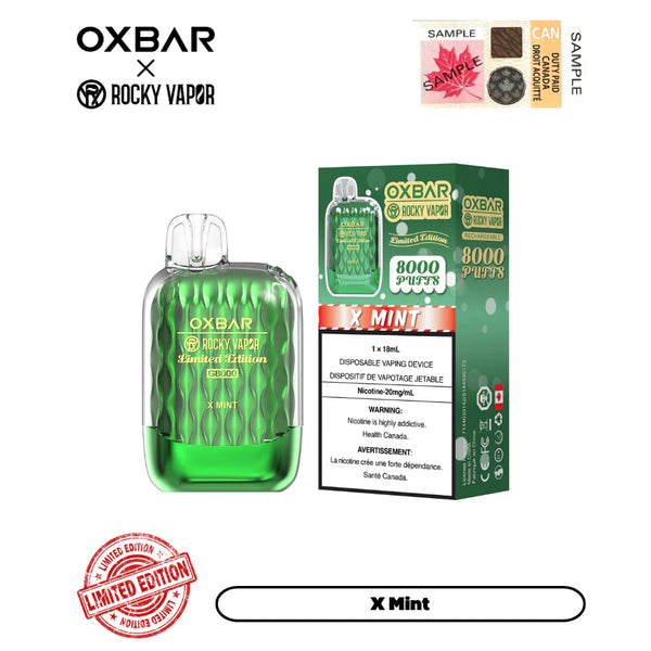 Rocky Vapor Oxbar G8000 Christmas Edition