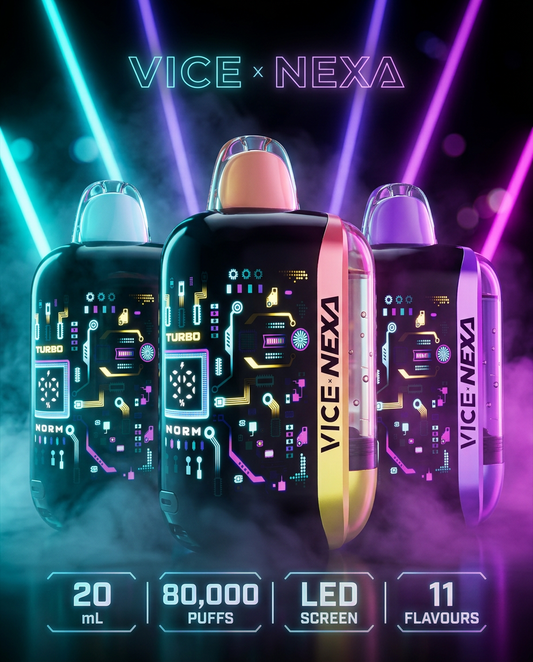 Vice x NEXA Disposable 80K: 11 Iced Flavours, $34.25