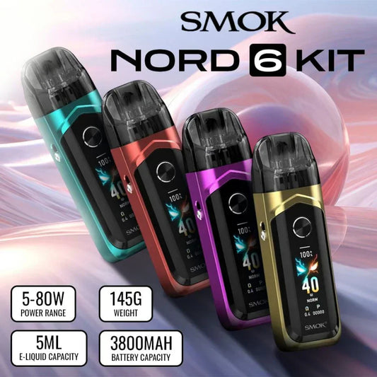 SMOK Nord 6 Review: Pod Simplicity Meets Box-Mod Power