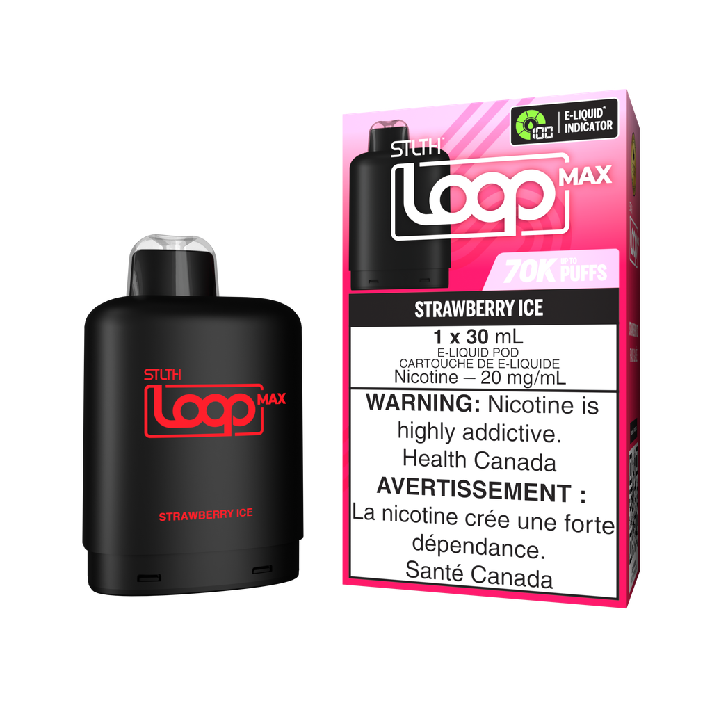 STLTH Loop Max 70K Strawberry Ice