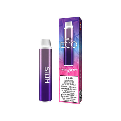 STLTH Eco Disposable Purple Grape Ice disposable vape