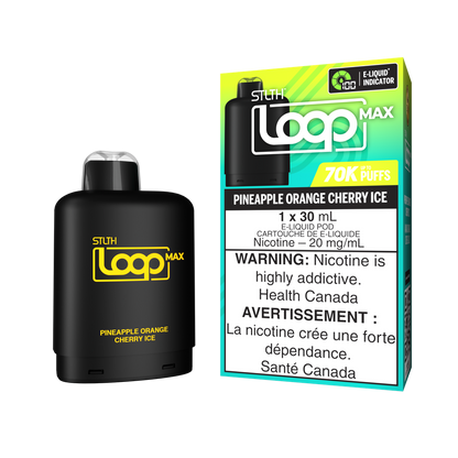 STLTH Loop Max 70K Pineapple Orange Cherry Ice