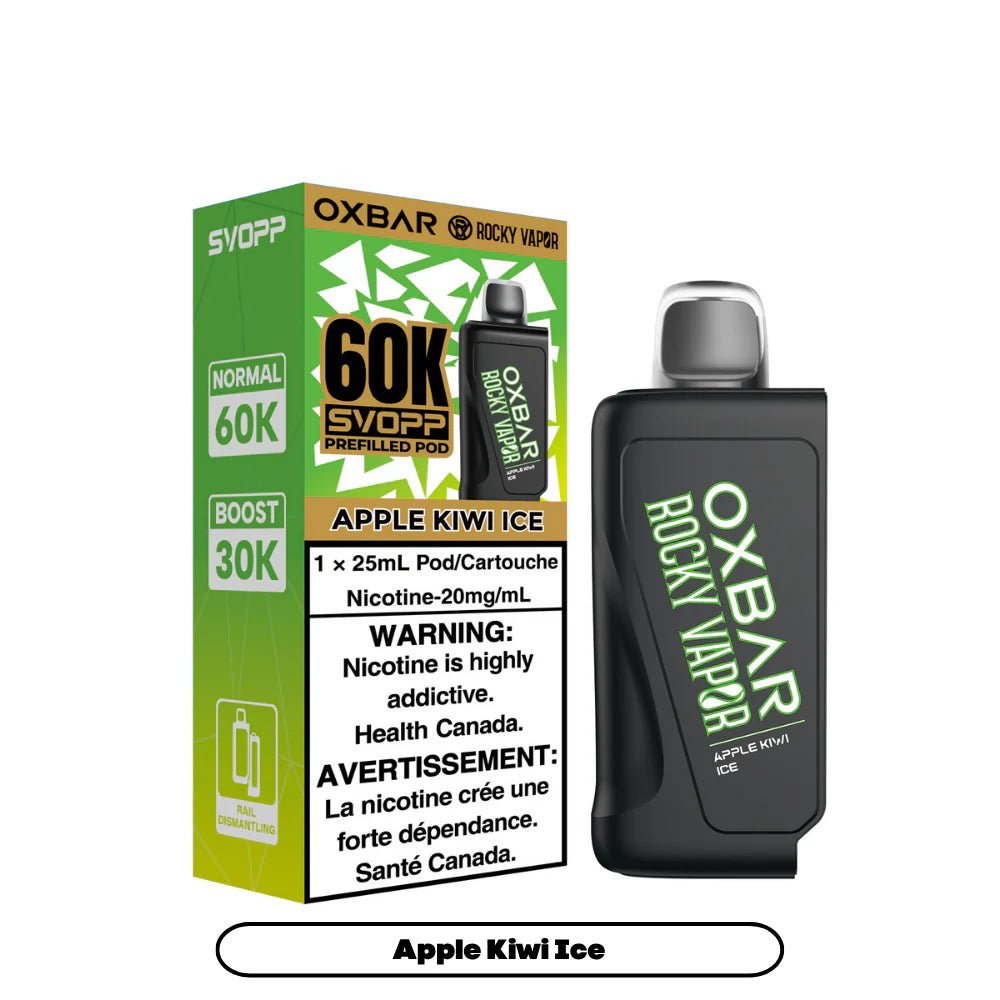 Oxbar SVOPP 60K Pods | VTW Vaping The Way Oxbar SVOPP 60K Pods | VTW Vaping The Way