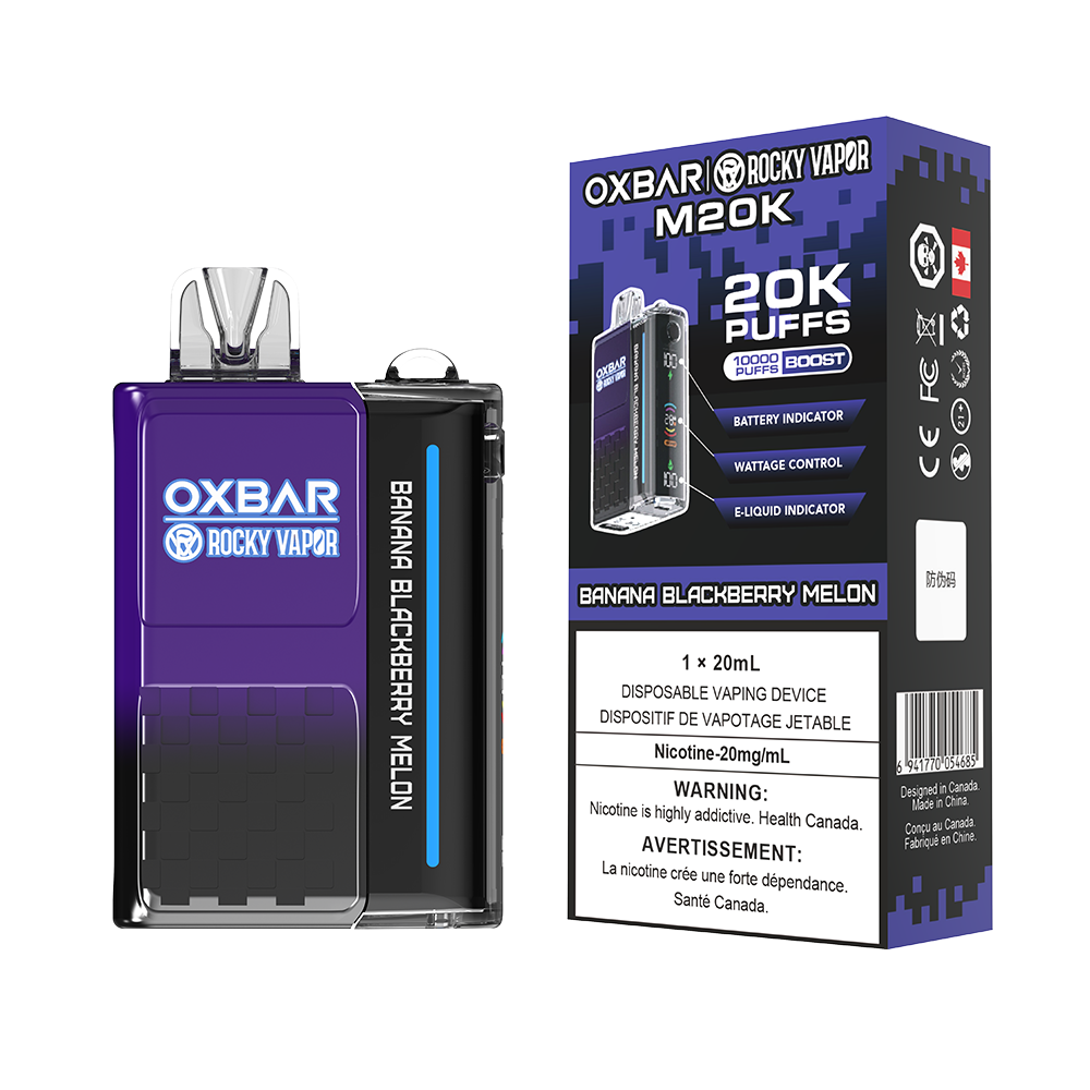 Oxbar M20K Disposable Vape | Shop Online Canada Vaping The Way Oxbar M20K Disposable Vape | Shop Online Canada Vaping The Way