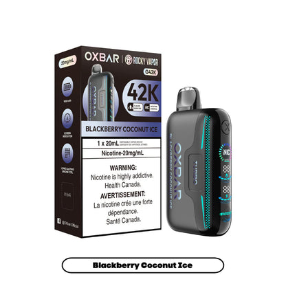 Oxbar G42K Peach Blue Raspberry disposable vape