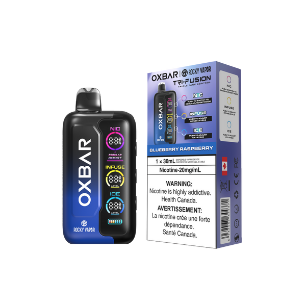 Rocky Vapor Oxbar Tri Fusion 30ml Disposable