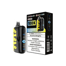 OXBAR Rocky Vapor G100K Disposable Vape Blueberry Raspberry Lemon 30mL 20mg