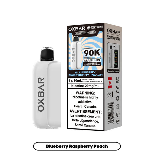 Oxbar Maglink 90K Pods Blueberry Raspberry Peach pod kit