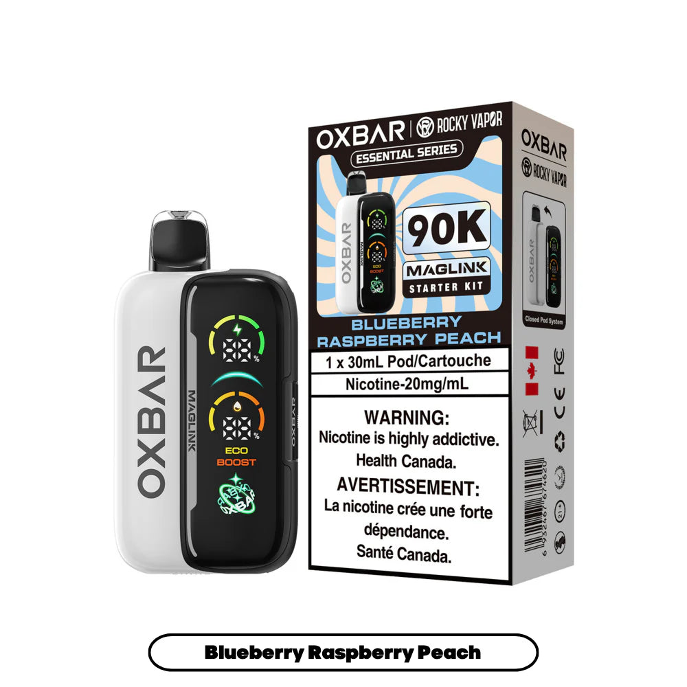 OXBAR Maglink 90K Starter Kit | 90,000 Puffs, 30mL, Reusable Battery Vaping The Way OXBAR Maglink 90K Starter Kit | 90,000 Puffs, 30mL, Reusable Battery Vaping The Way