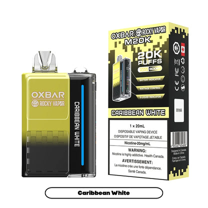 Oxbar M20K Caribbean White disposable vape