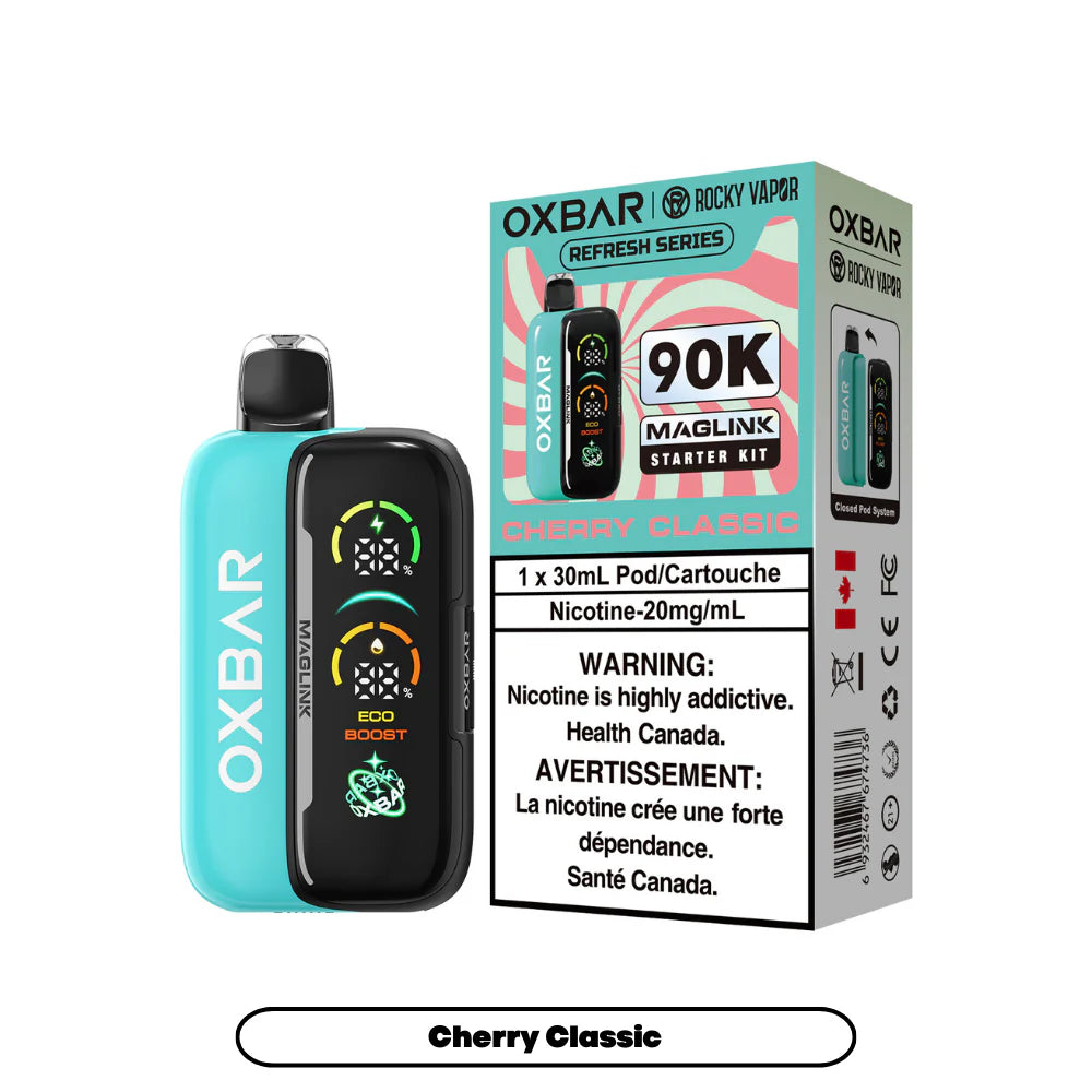 OXBAR vape device and Cherry Classic
