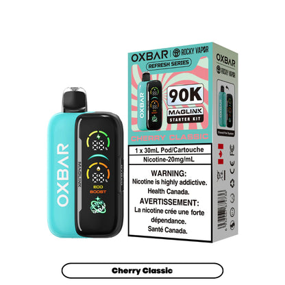 OXBAR vape device and Cherry Classic