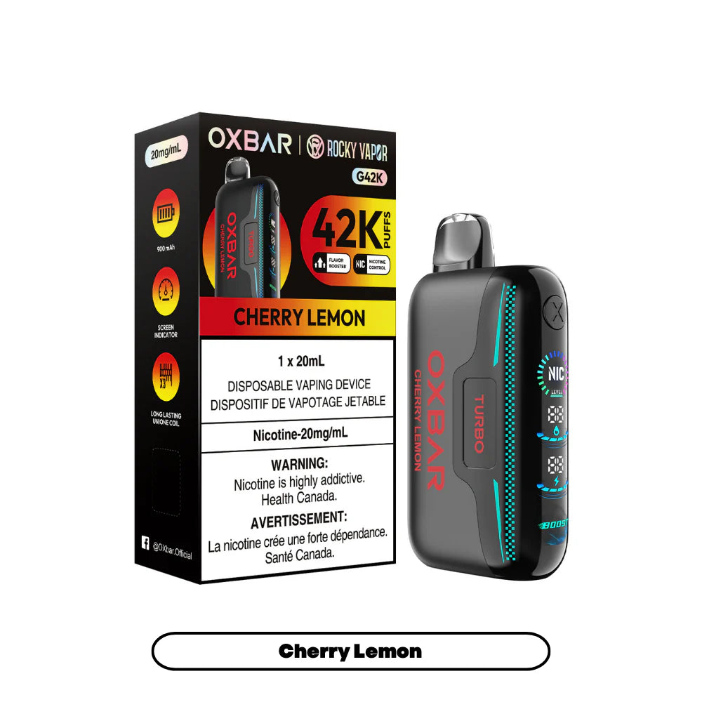 Oxbar G42K Blackberry Coconut Ice disposable vape