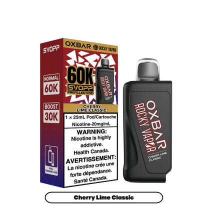 Oxbar SVOPP 60K Pods Cherry Lime Classic pod kit