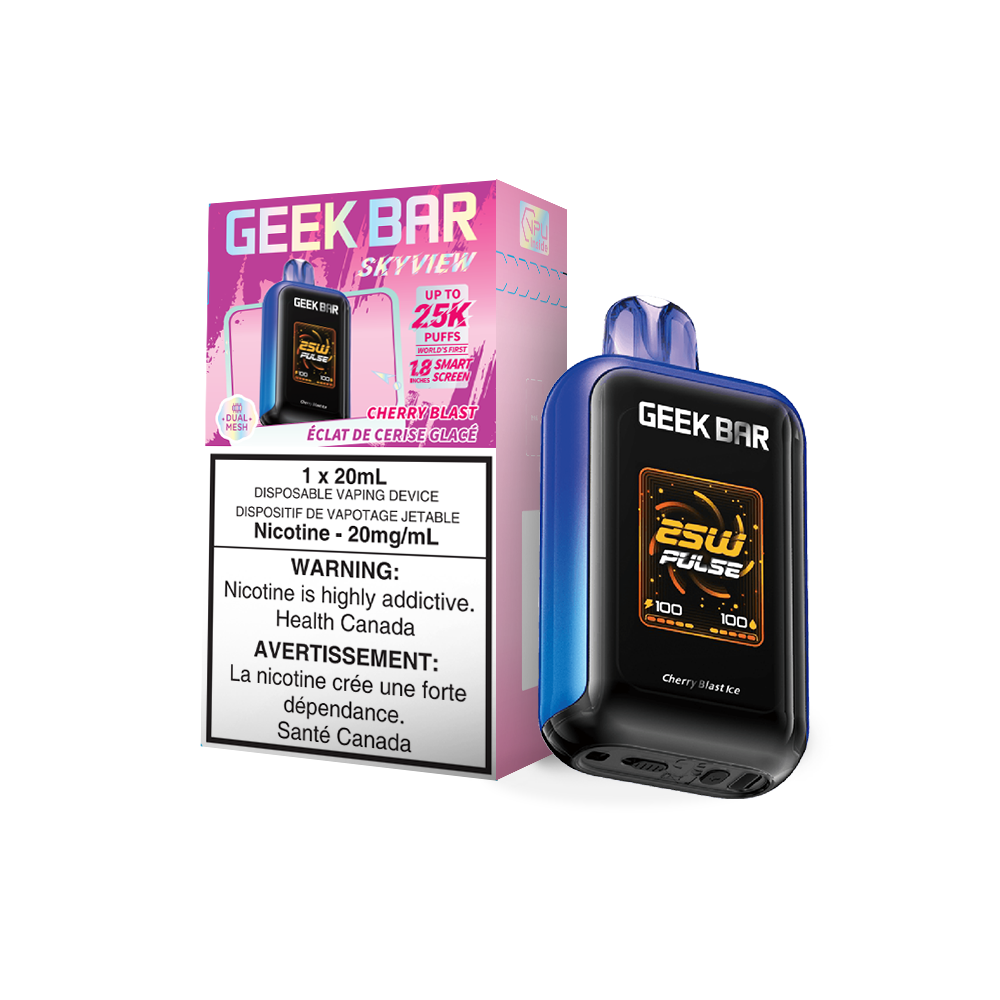 Geek Bar Skyview 25K Raspberry Zing disposable vape