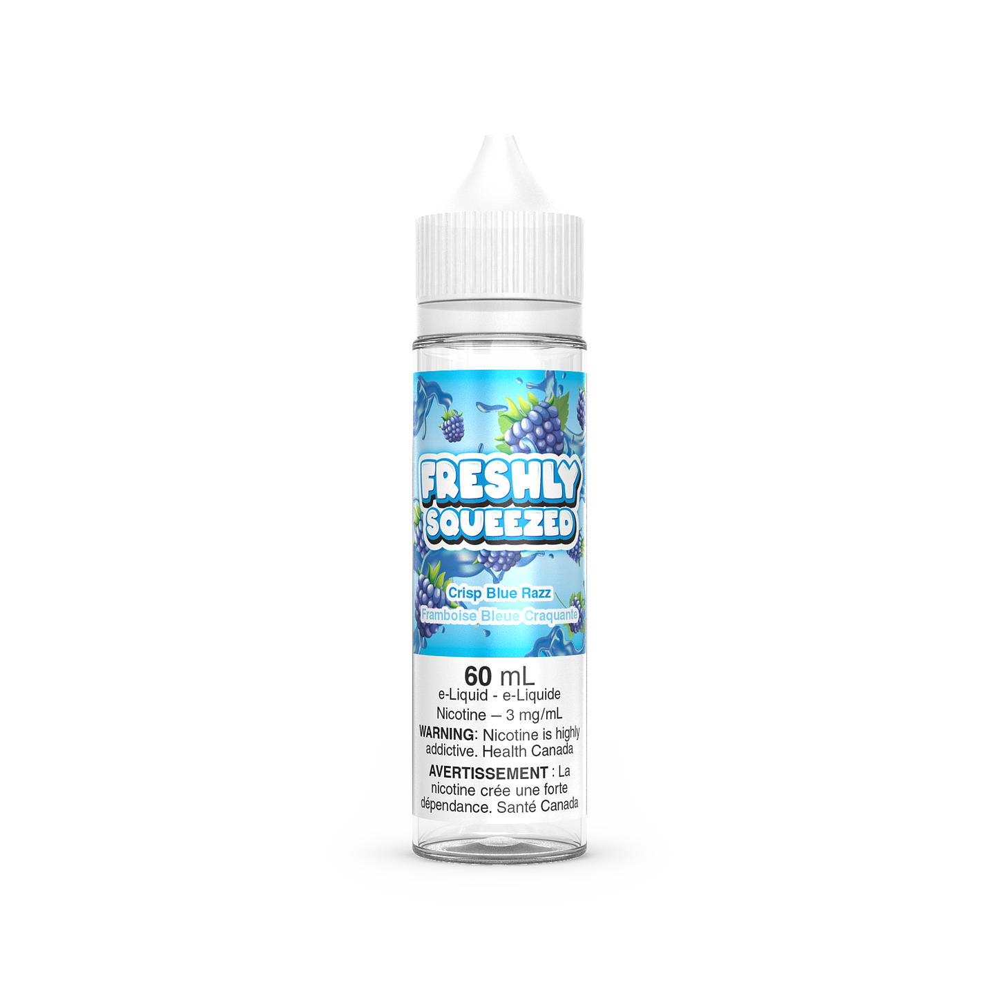 Freshly Squeezed E-Liquids Crisp Blue Razz e-liquid
