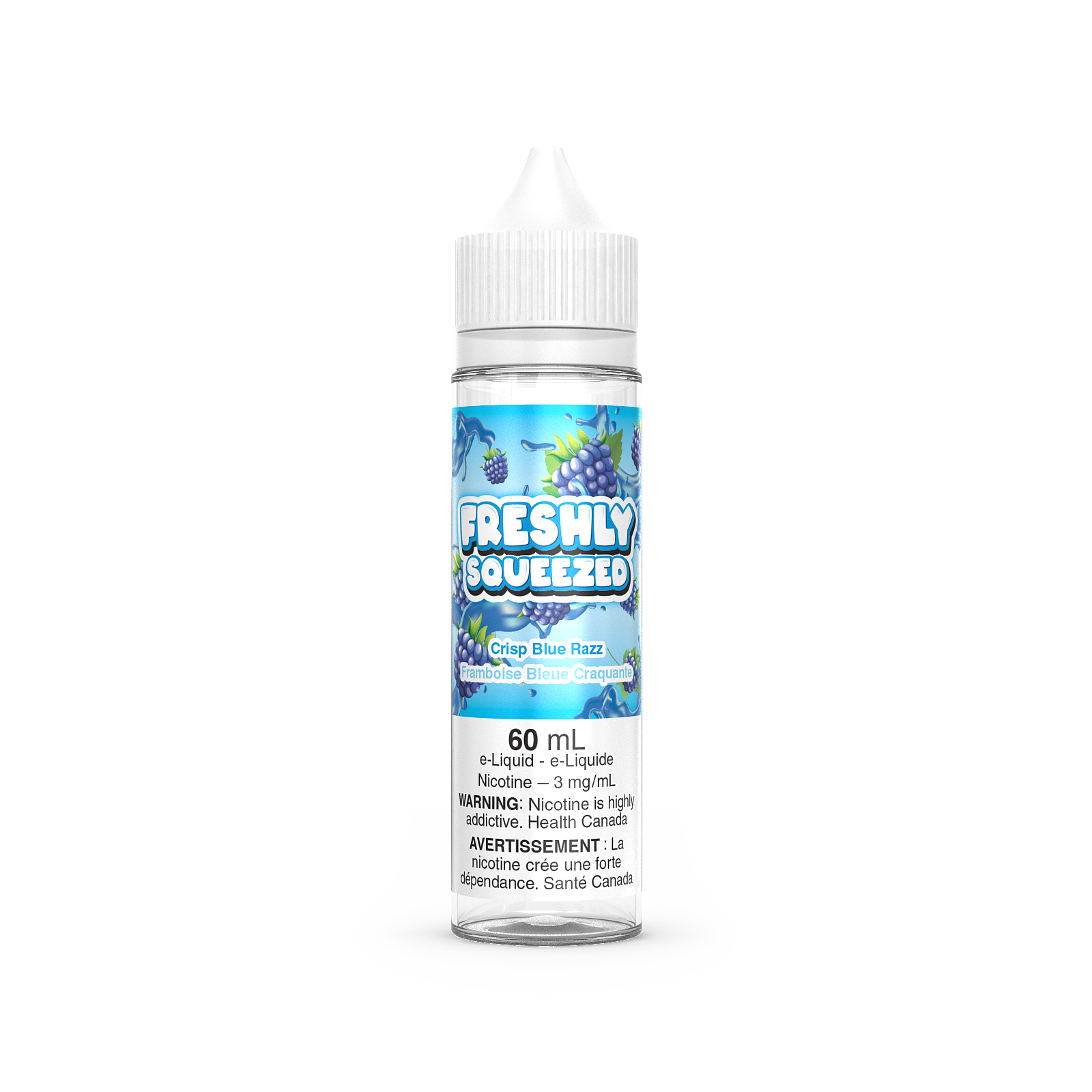 Freshly Squeezed E-Liquids Crisp Blue Razz e-liquid