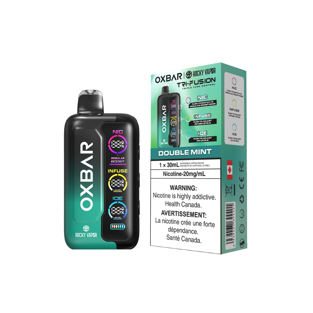 OXBAR Tri Fusion Disposable Vape | Triple Tank, 30mL, Quad Mesh Coil | VTW Vaping The Way OXBAR Tri Fusion Disposable Vape | Triple Tank, 30mL, Quad Mesh Coil | VTW Vaping The Way