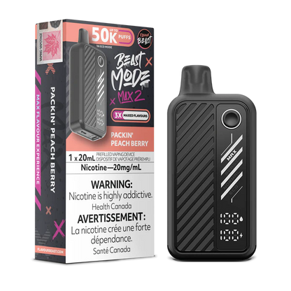 Flavour Beast Mode Max 2 50K Mad Mango Peach disposable vape