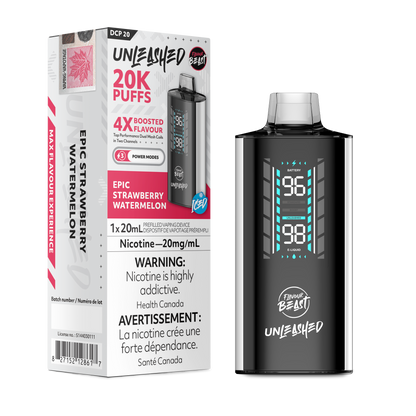 Flavour Beast Unleashed DCP 20K Epic Strawberry Watermelon disposable vape