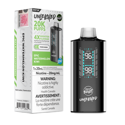 Flavour Beast Unleashed DCP 20K Epic Watermelon Kiwi disposable vape