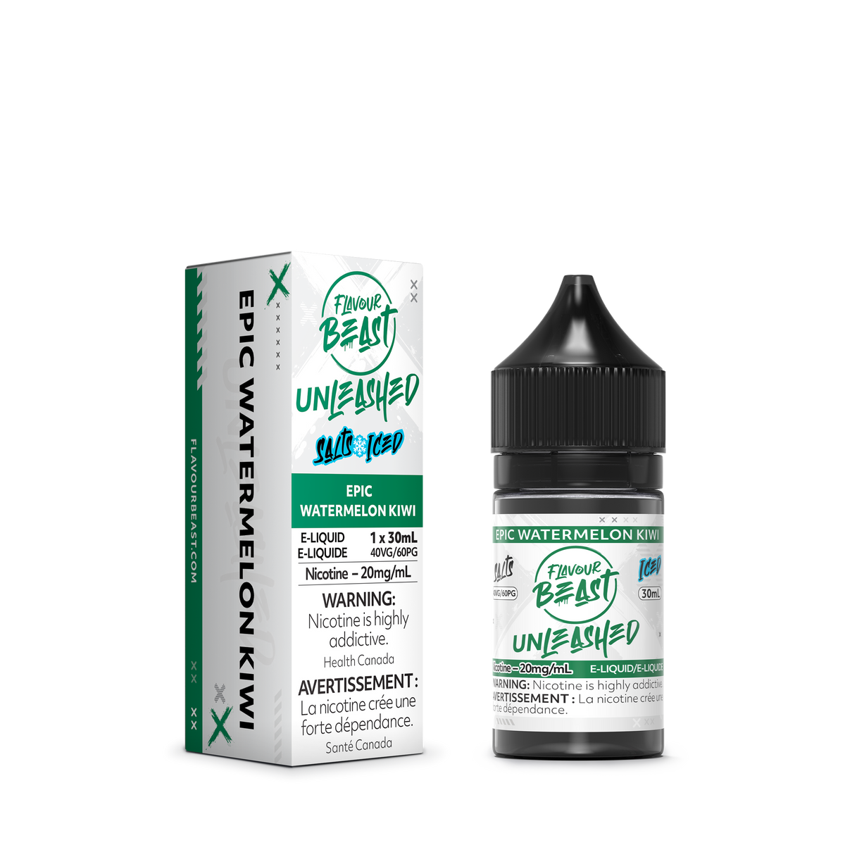 Flavour Beast Unleashed Epic Watermelon Kiwi e-liquid