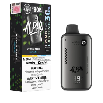 Flavour Beast Alpha 80K Atomic Apple Iced disposable vape