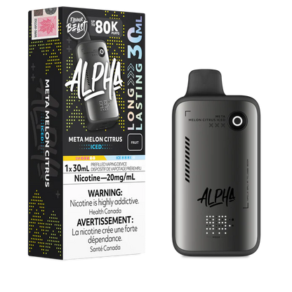 Flavour Beast Alpha 80K Meta Melon Citrus Iced disposable vape