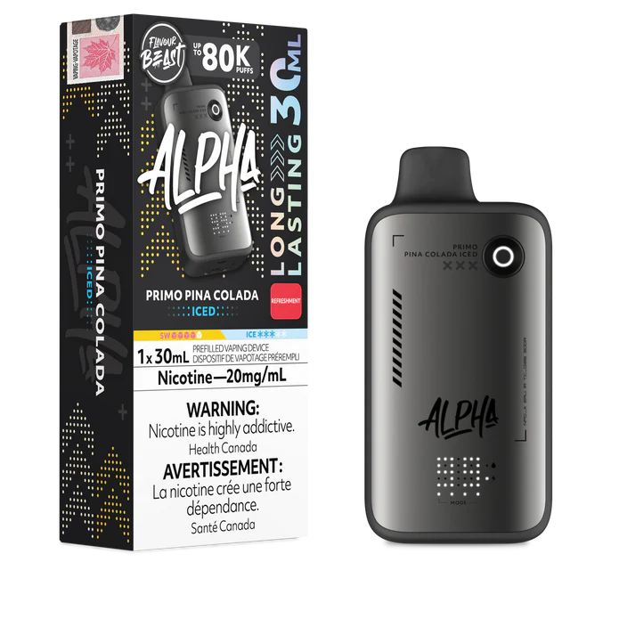 Flavour Beast Alpha 80K Primo Pina Cola Iced disposable vape