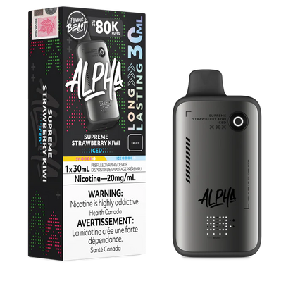 Flavour Beast Alpha 80K Supreme Strawberry Kiwi Iced disposable vape