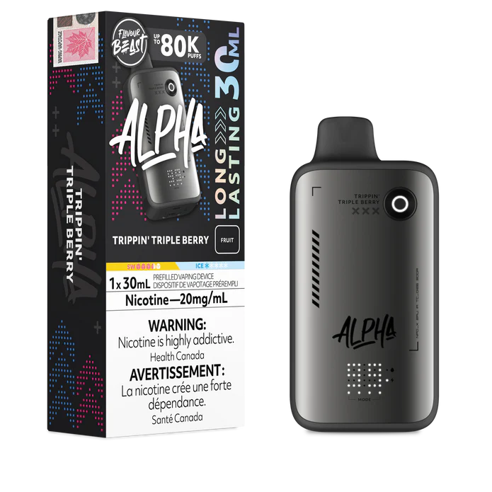Flavour Beast Alpha 80K Disposable Vape | 80,000 Puffs, 4 Modes, 2 Coils | VTW Vaping The Way Flavour Beast Alpha 80K Disposable Vape | 80,000 Puffs, 4 Modes, 2 Coils | VTW Vaping The Way