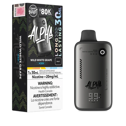 Flavour Beast Alpha 80K Wild White Grape Iced disposable vape