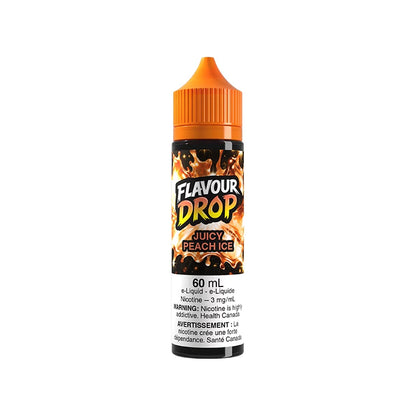 Flavour Drop Freebase Juicy Peach Ice e-liquid