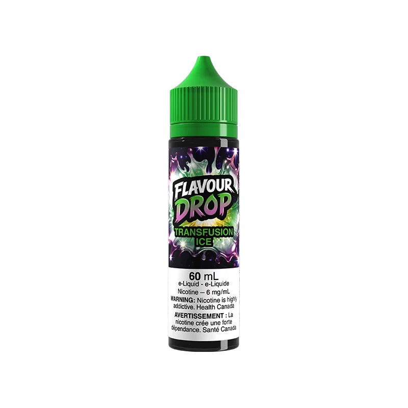 Flavour Drop Freebase Transfusion Ice e-liquid