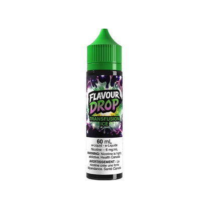 Flavour Drop Freebase Transfusion Ice e-liquid