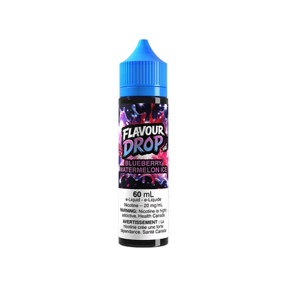 Flavour Drop Salt 60ml Blueberry Watermelon Ice e-liquid