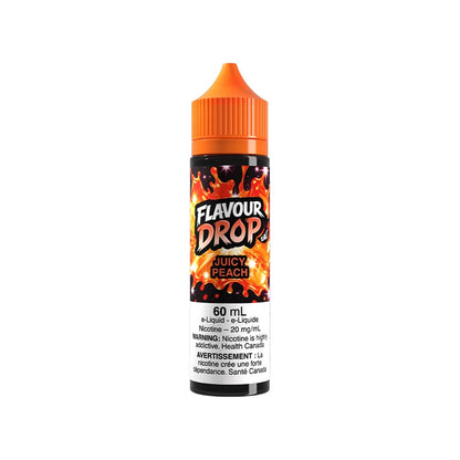 Flavour Drop Salt 60ml Juicy Peach e-liquid