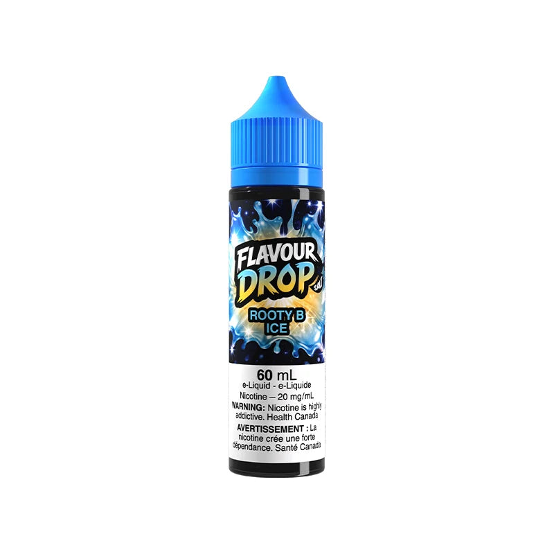 Flavour Drop Salt 60ml Rooty B Ice e-liquid