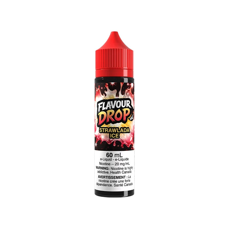 Flavour Drop Salt 60ml Strawlada Ice e-liquid