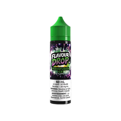 Flavour Drop Salt 60ml Transfusion Ice e-liquid