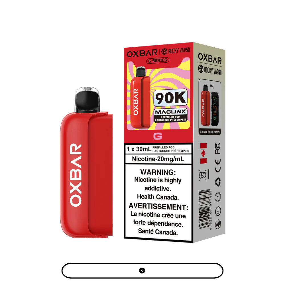 Red OXBAR vape 