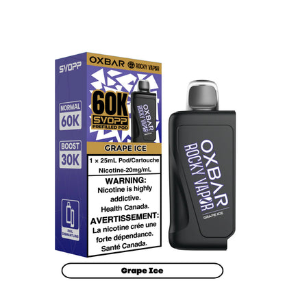 Oxbar SVOPP 60K Pods Grape Ice pod kit