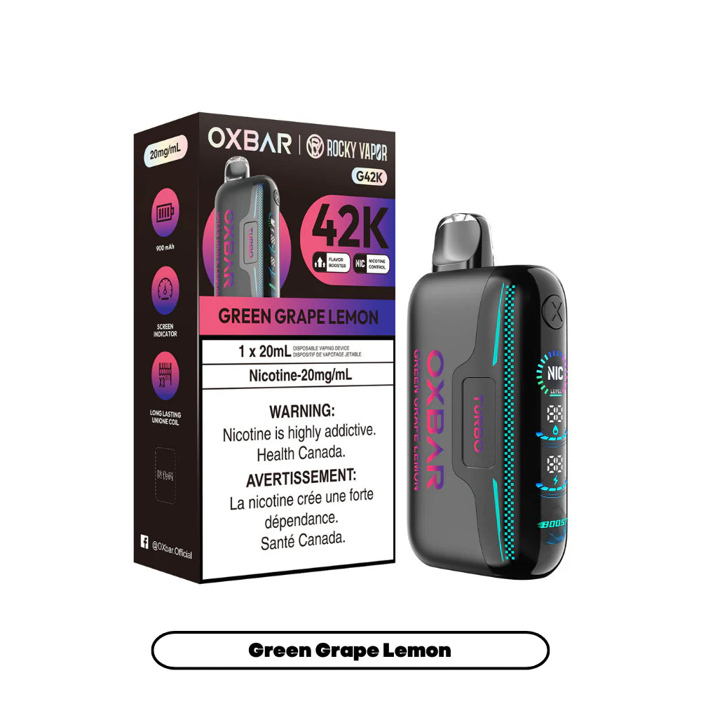 Oxbar G42K Watermelon Cantaloupe Ice disposable vape