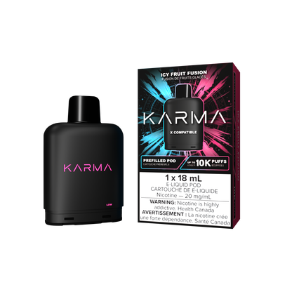 Karma 10000 Level X Pods Icy Fruit Fusion vape pod