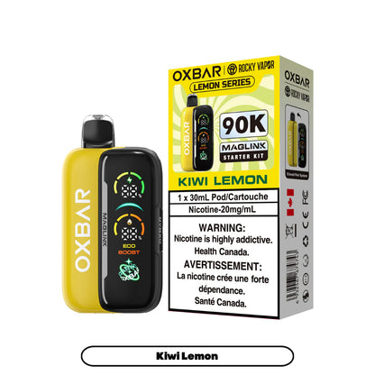 OXBAR Rocky Vapor Kiwi Lemon vape