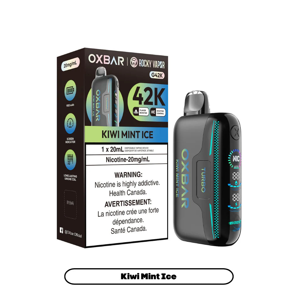 Oxbar G42K Raspberry Blueberry Ice disposable vape