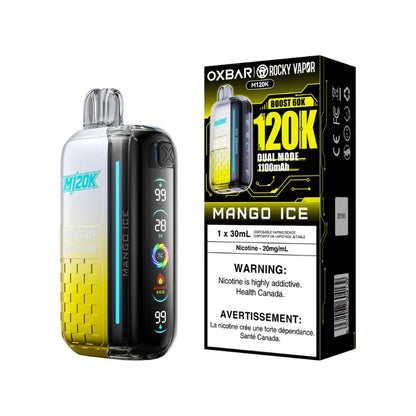 Oxbar M120K Disposable Vape Mango Ice