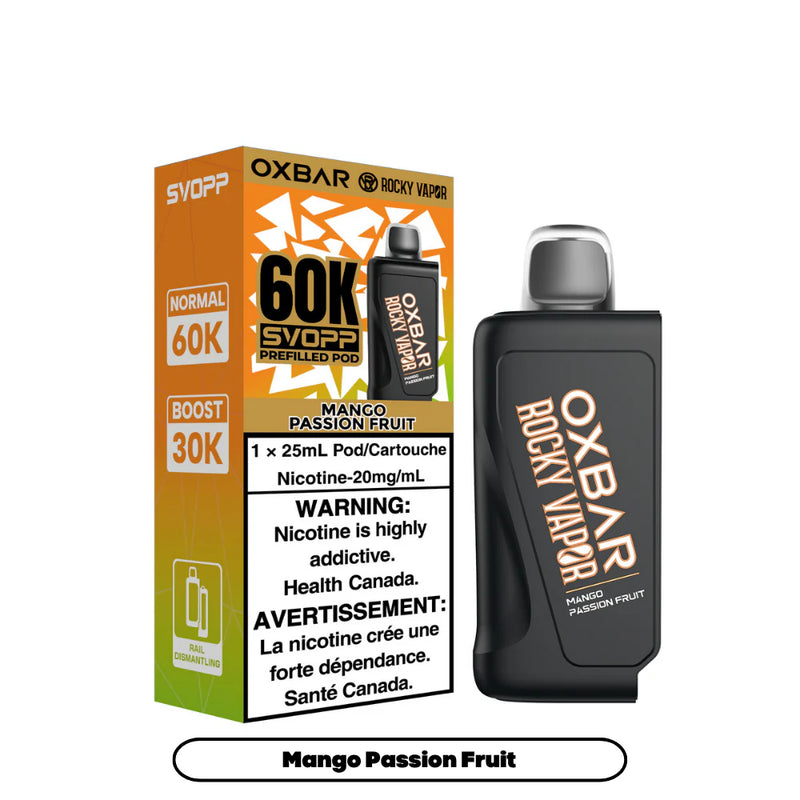 Rocky Vapor Oxbar SVOPP 60K Pods